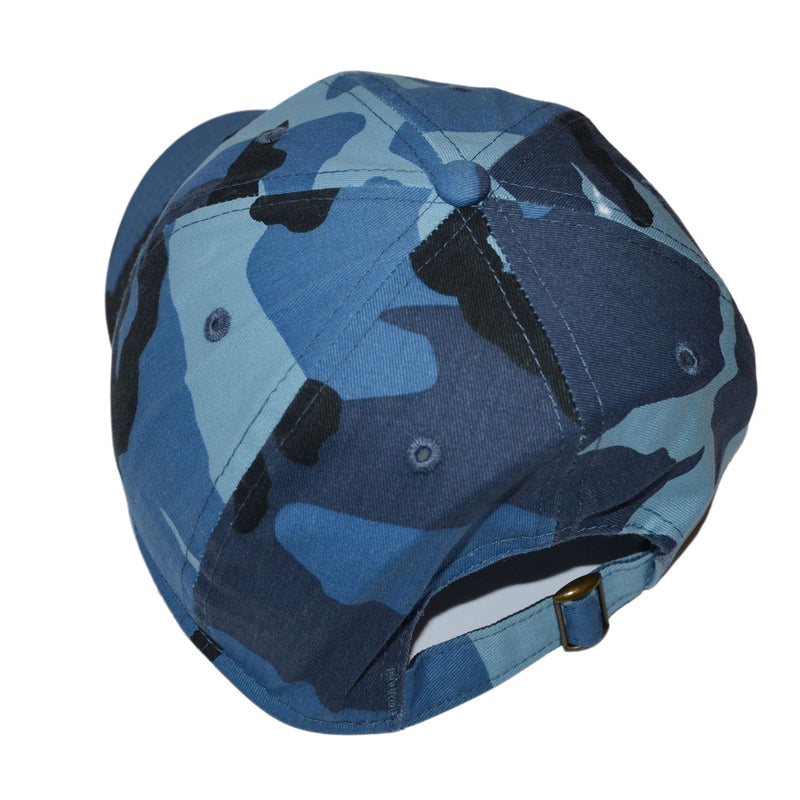 Newhattan American Flag Hat Camo Patriotic Hats USA Military Baseball Cap Unisex One Size Blue Sky Camo - BeesActive Australia