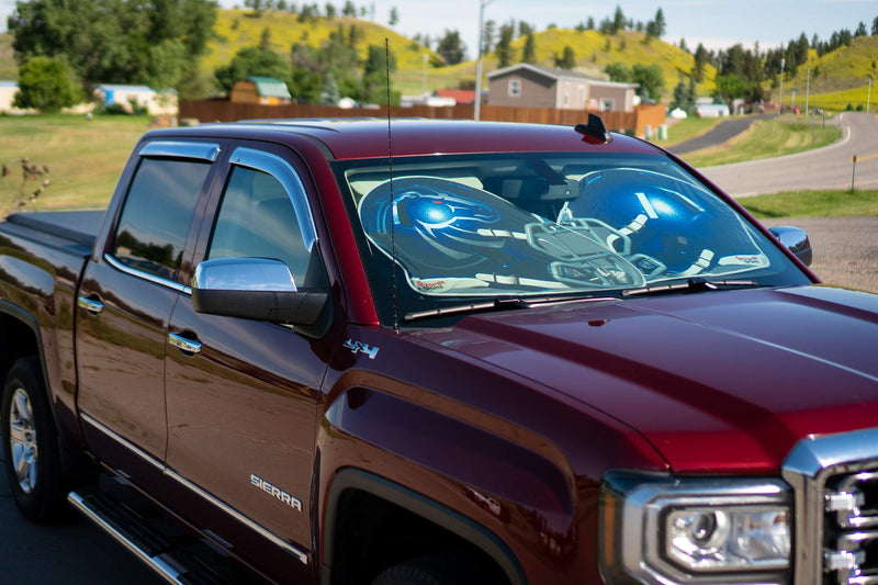 Smash'em Sports Boise State Auto Sunshade - BeesActive Australia