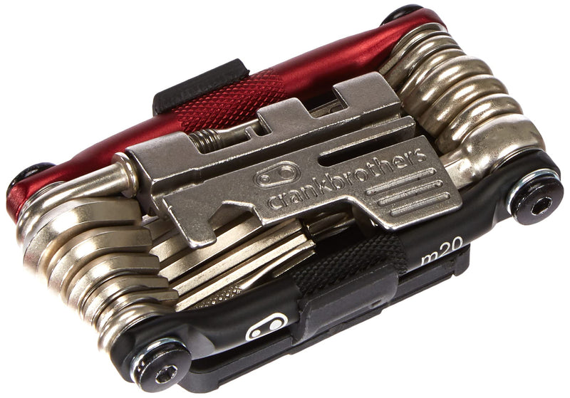 Crankbrothers M20 Tool - Black & Red, one size - BeesActive Australia