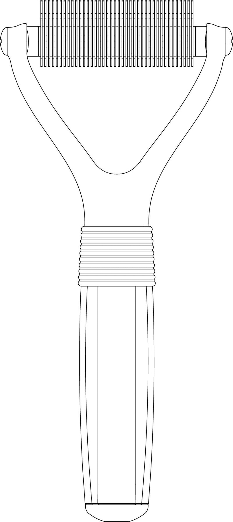 Kenchii Luxury Pet Grooming Rake - Choose Sizes 16-Teeth, 23-Teeth, 40-Teeth (40 Teeth) 40 Teeth - BeesActive Australia