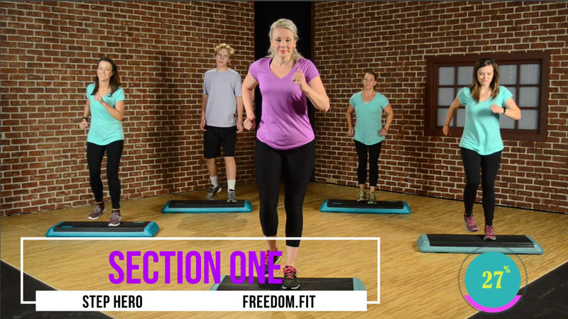 [AUSTRALIA] - Step Hero DVD | Step Aerobics Made Easy for Beginners | with Master Instructor Jenny Ford | Cardio Fitness Toning Exercise Program | Easy to Follow | Platform or Bench Required | Total Body Fitness 