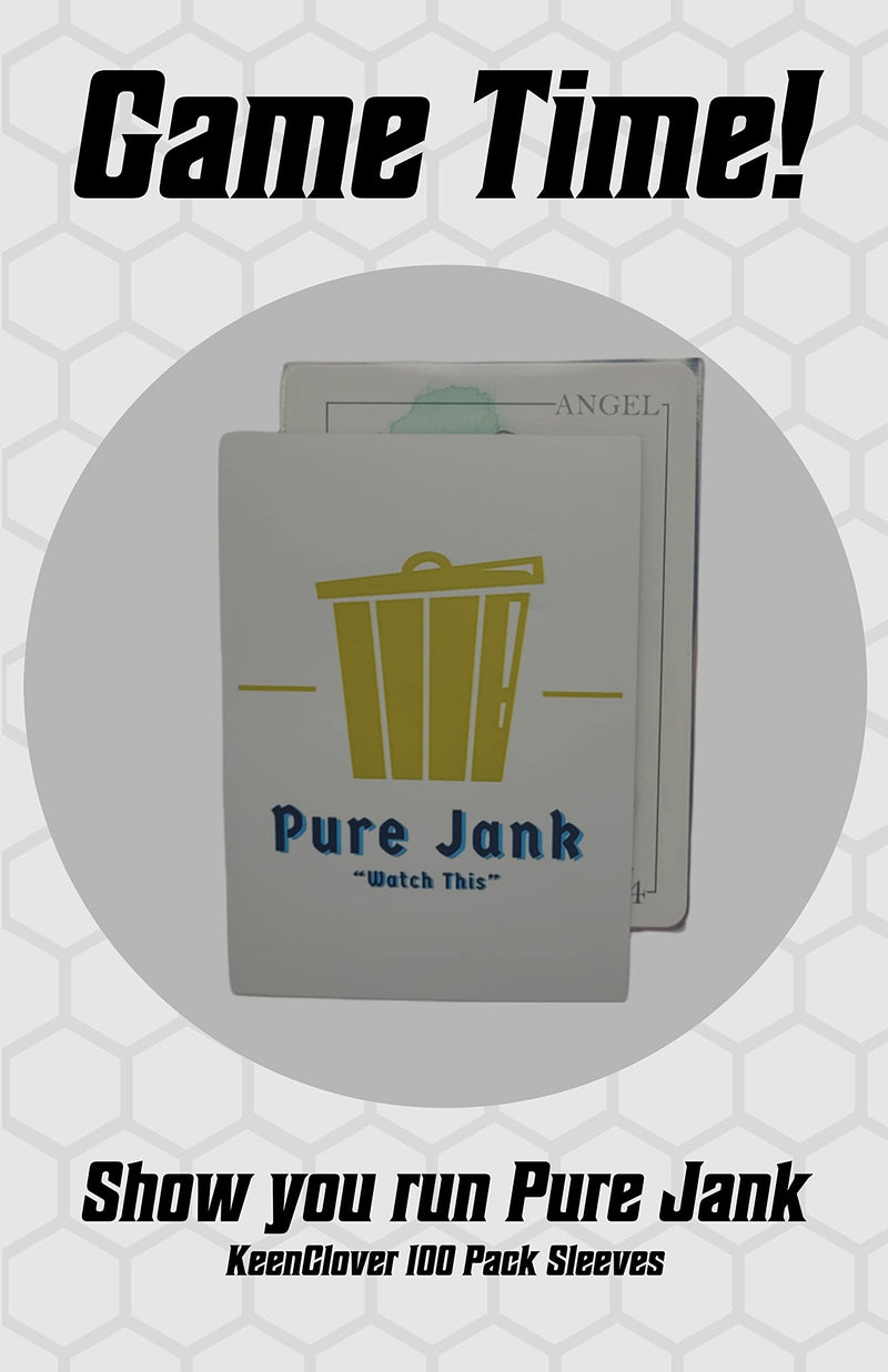 KeenClover Trading Card Sleeves 100 Pack Matte Standard Size, Strong and Thick (Pure Jank) - BeesActive Australia
