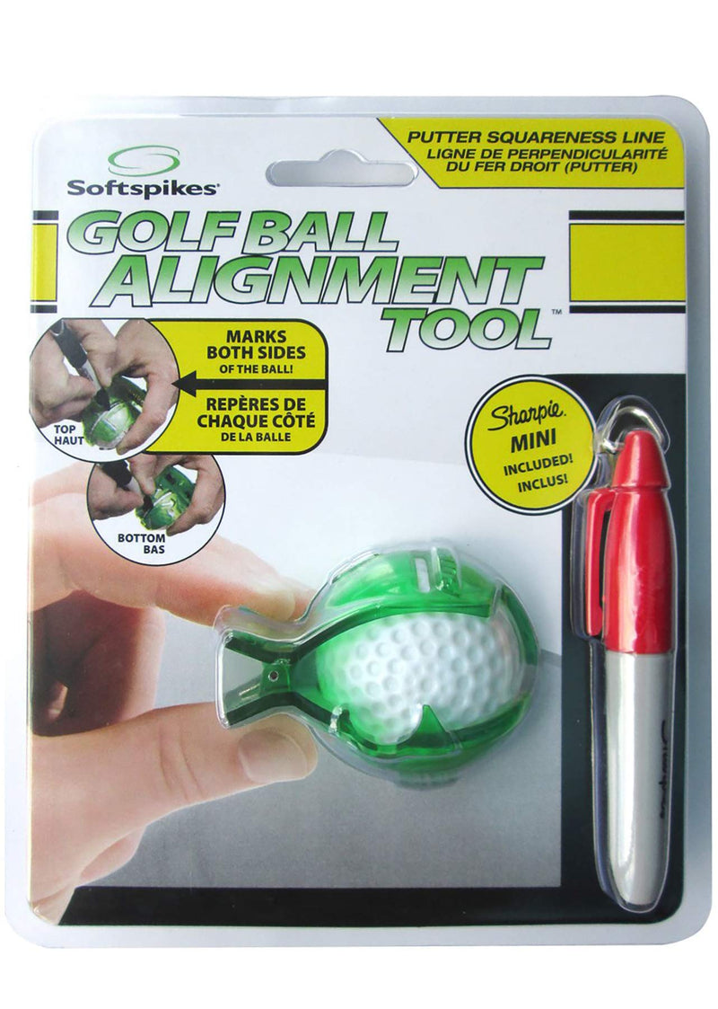 Softspikes BLM8006 Golf Ball Alignment Tool , Green - BeesActive Australia