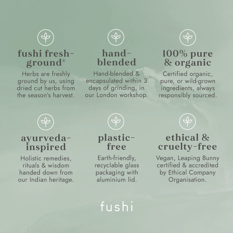 Fushi Vegan Collagen Booster, Vegan Amino Acids, with Vitamin C, E, Biotin, Copper and Botanical Extracts (120 Capsules) - BeesActive Australia