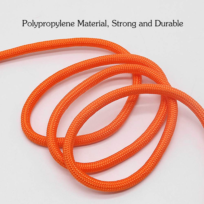 Vivifying Dog Check Cord, 32FT/10M Floatable Long Dog Training Rope for Beach, Lake Orange - BeesActive Australia
