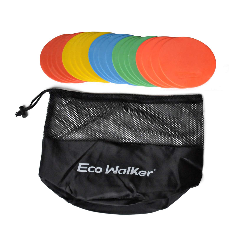 Eco Walker Spot Markers 6pcs 4inch 6inch 8inch 10inch 12inch Floor Marker for Kids Agility Training - BeesActive Australia
