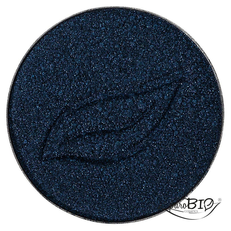 PuroBIO Certified Organic Highly-Pigmented and Long-Lasting Metallic / Duo-Chrome Eyeshadow no 20 Night Blue .With Vitamins and Plant Oils.VEGAN.ORGANIC.MADE IN ITALY. - BeesActive Australia