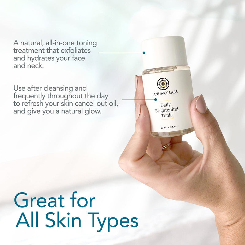 Daily Brightening Tonic, Moisturizing Facial Tonic, Face Toner with Witch Hazel Extract, Hydrating and Detoxifying Toner for Face, 150mL - BeesActive Australia