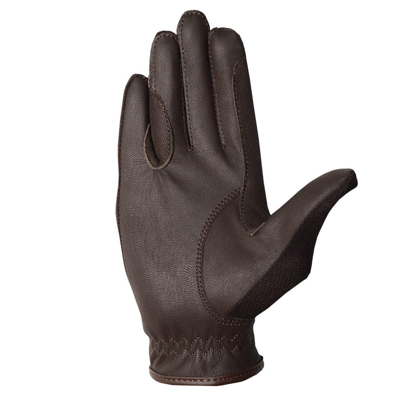 AK Summer Horse Riding Gloves in Soft Leather with Breathable Mesh, Solar Tech AKRS-5021 Small Brown - BeesActive Australia