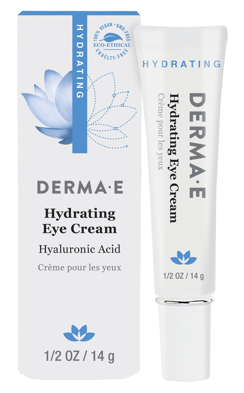 DERMA-E Hydrating Eye Cream, Hyaluronic Acid.5oz, Pack of 1 (1975) - BeesActive Australia