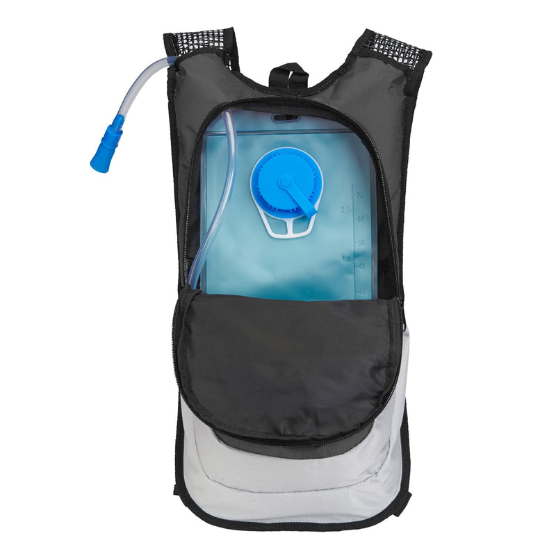 Northwest Survival Hydration Pack - 2 Liter Water Bladder with Extra Large Storage Compartment, Black - BeesActive Australia