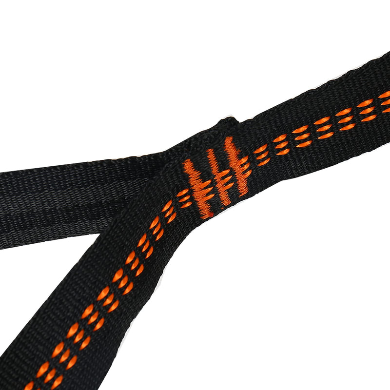 TWSOUL Climbing Aider, Climbing Rope Aider 5 Step Lightweight Etrier Foot Ascender Ascending Loop Webbing Ladder Hanging Rope for Climbing Caving Rescue Rock - BeesActive Australia