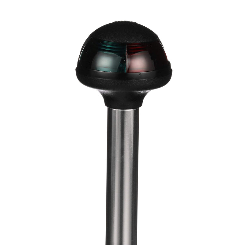 Attwood 5091-10-7 Bi-Color Stowaway 1-Mile Sidelights, 10-Inch Angled Pole, 225-Degree Visibility for Boats Up to 39.4 Feet - BeesActive Australia