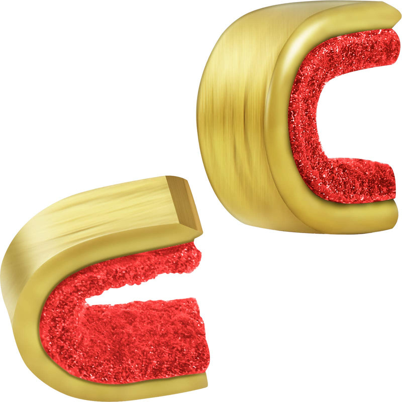 Gejoy 20 Pieces Nock Points Archery String Nocking Points Bow String Buckle Clip for Compound and Recurve Bow Red - BeesActive Australia