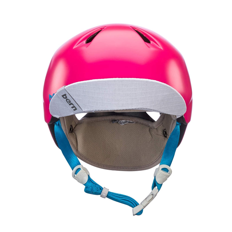 BERN, Kid's Nina Helmet with Flip Visor X-Small/Small Satin Hot Pink - BeesActive Australia