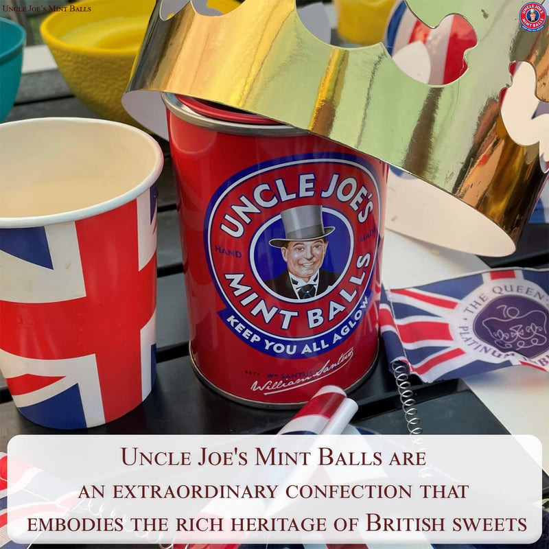 Uncle Joe's | Mint Balls | 120g Tin - BeesActive Australia