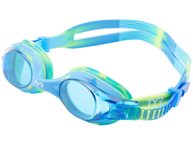TYR Youth Tie Dye Swimple Goggles Blue/Green - BeesActive Australia