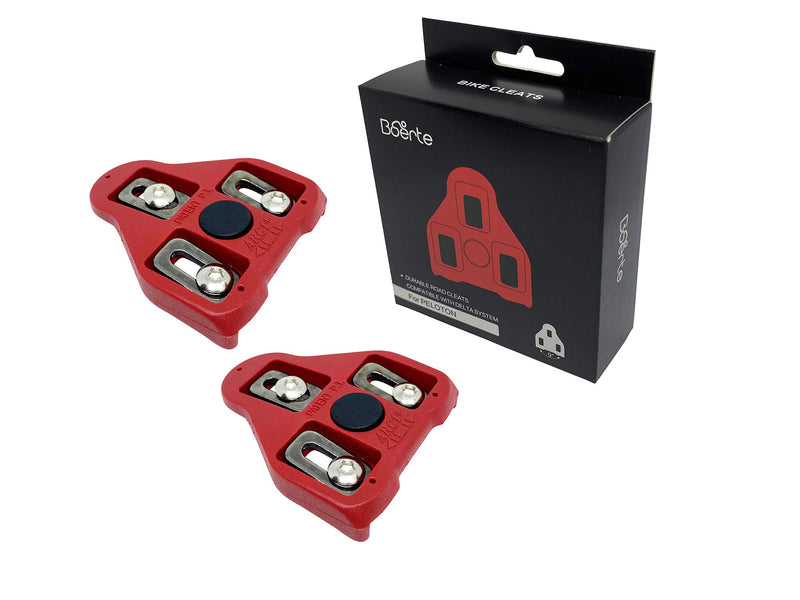 Boerte Compatible with Peloton Look Delta (9 Degree Float) Bike Replacement Cleats - Indoor Cycling & Road Bike Cleat Set - Fully Compatible with Peloton & Spin - Perfect for Beginner - BeesActive Australia