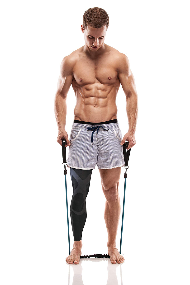 [AUSTRALIA] - B-Driven Sports Graduated Compression Leg Sleeve - 20-30mmHG Grade Compression for Men Women 1 Sleeve 5X 