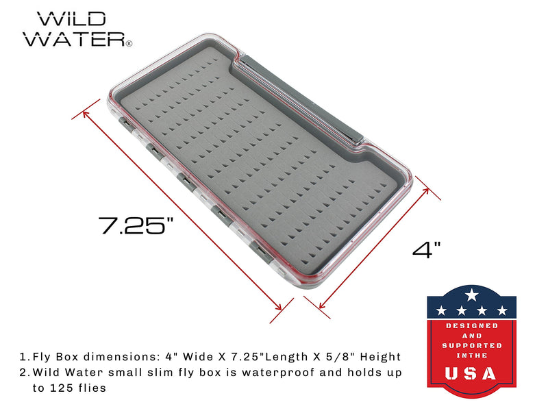 Wild Water Fly Fishing Nymph Assortment, 72 Flies with Small Thin Fly Box for Trout, Panfish, Crappie, Sunfish - BeesActive Australia