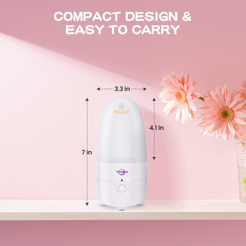 YTYOMUR Menstrual Cup Steamer Sterilizer with 2 Reusable Period Cups, Menstrual Cups Cleaner Wash Kit, One Button Control Automatic High Temperature Steam Sterilization for Women Feminine Hygiene Care - BeesActive Australia