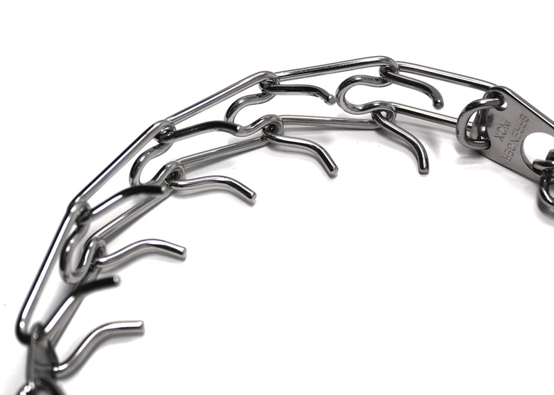 Herm Sprenger Stainless Steel Prong Dog Training Collar with Swivel Ultra-Plus Pet Pinch Collar No-Pull Collar for Dogs Made in Germany 3.2mm x 23in Medium 23in (58cm) x 3.2mm - BeesActive Australia