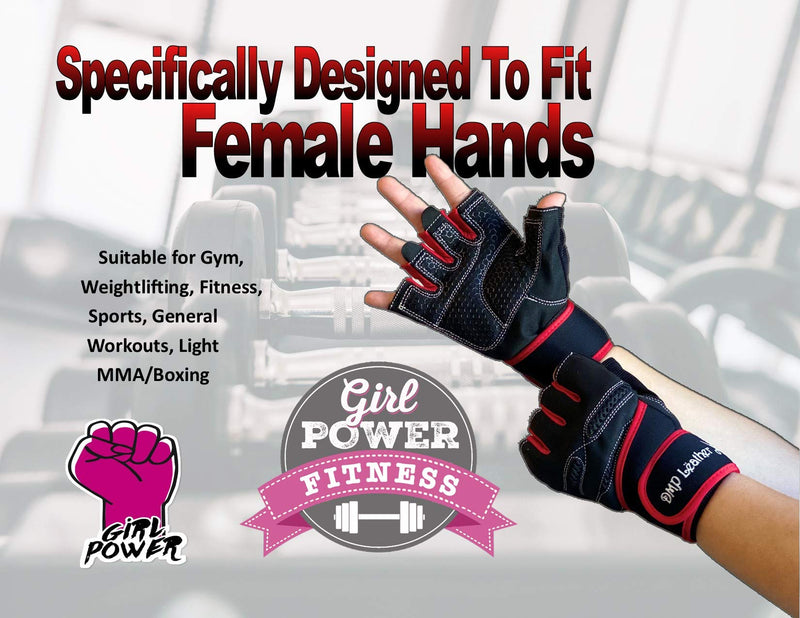 RedFox Workout Glove for Women with Wrap Around Wrist Support and HoneycombX Grip for Gym, Workouts, Exercise, Fitness, Training, & Weightlifting Made with Micro Fibers and Spandex X-Large - BeesActive Australia