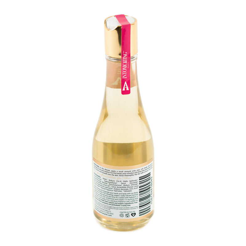 Intoxicating Beauty Beautitini Body Rinse on the Rocks Hand & Body Wash Cocktail 100% Natural Organic Hydrating Oils Sensitive Skin, 8oz - BeesActive Australia