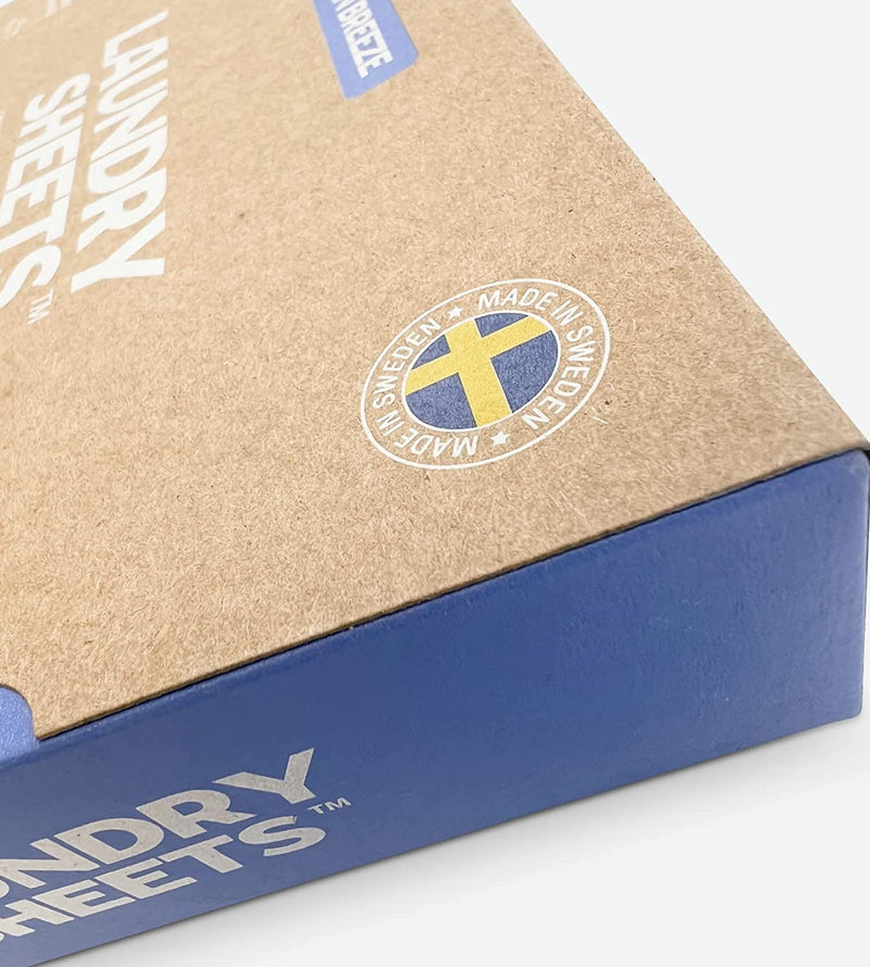 Laundry Sheets - up to 120 Loads - Made in Sweden - 60 Sheets - the Original - Laundry Detergent Sheets - Fragrance Free - no Plastic - Eco-Friendly - BeesActive Australia