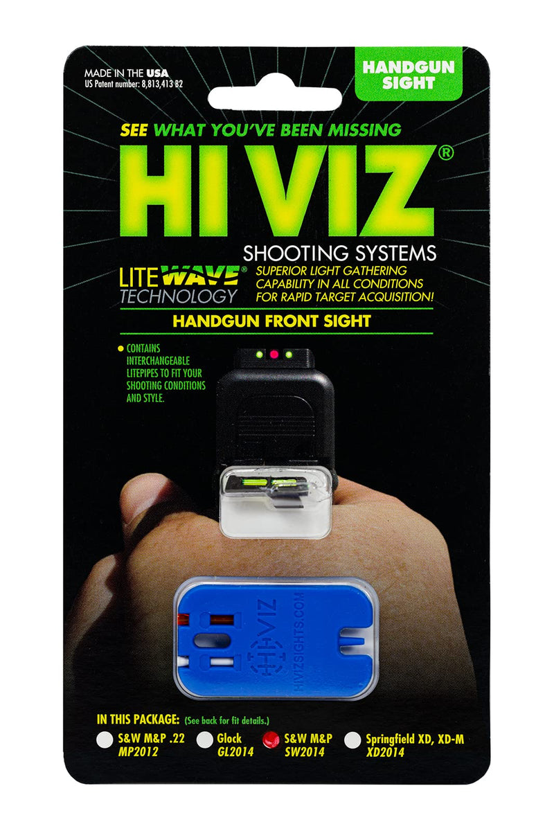 HIVIZ SW2014 Interchangeable Style Front Sight for Smith & Wesson M&P Full-Size - BeesActive Australia