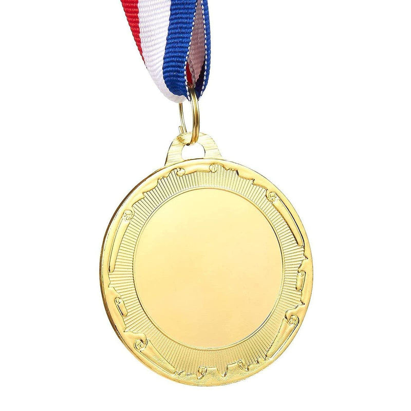 Juvale Gold Medals for Kids, Metal Awards for Sports Party Favors, Decorations (2 in, 6 Pack) - BeesActive Australia