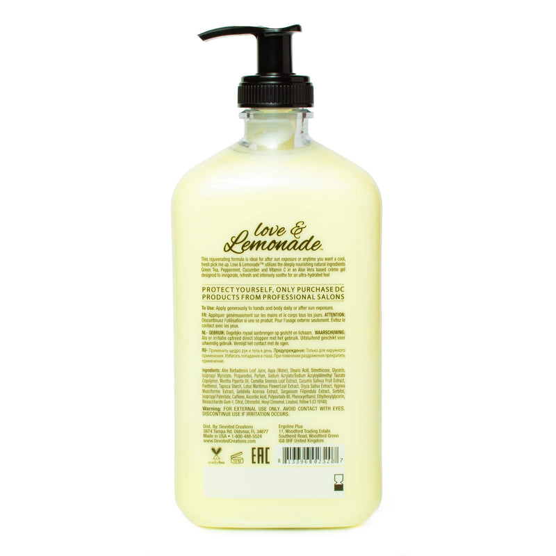 Devoted Creations Love & Lemonade Moisturizer 18.25 oz - BeesActive Australia