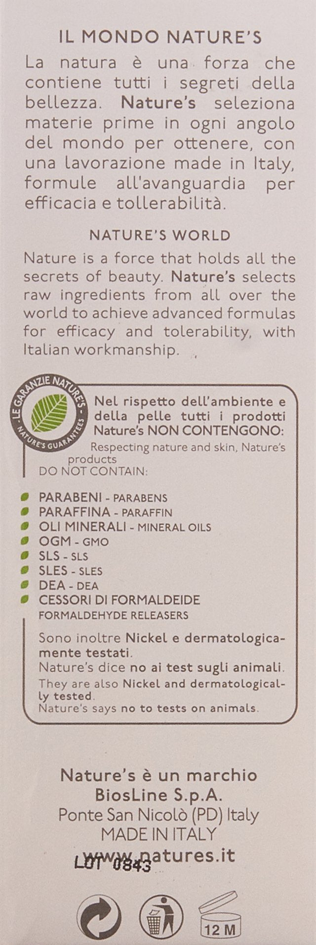 Nature's Two-Phase Makeup Remover for Eyes and Lips, 4.2 Ounce - BeesActive Australia