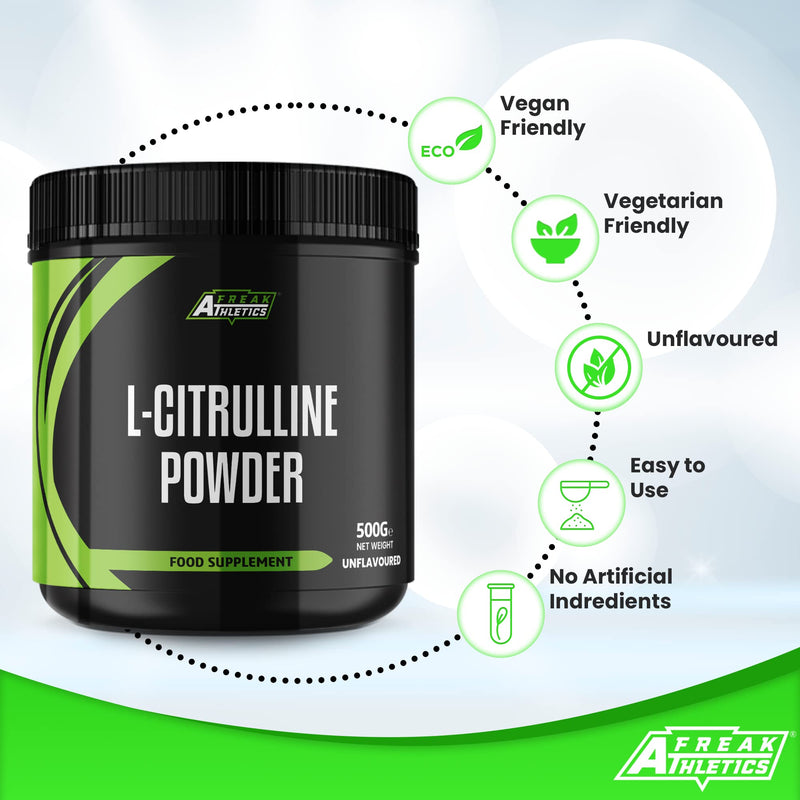 L-Citrulline Powder 500g Unflavoured by Freak Athletics - BeesActive Australia