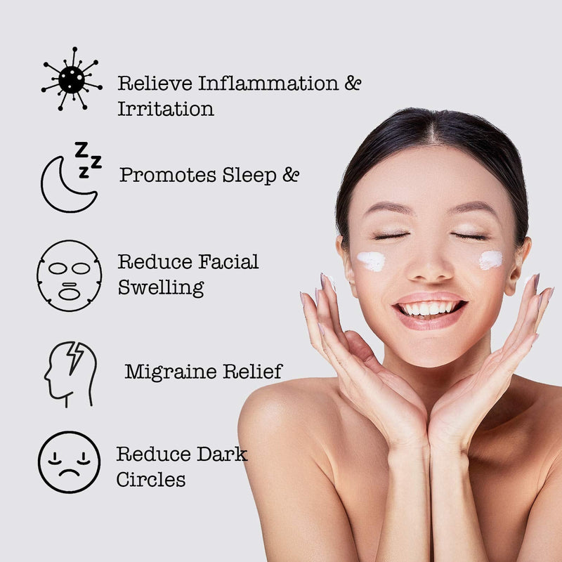 Cooling face mask & Eye Pads - Cool Gel Face Pack - Hot/Cold therapy Sinusitis Treatment - Soothing Ice Relaxation Decongestant - Migraine | Inflammation | Puffy Eyes | Headache | Hangover | Dry Eyes Pink - BeesActive Australia