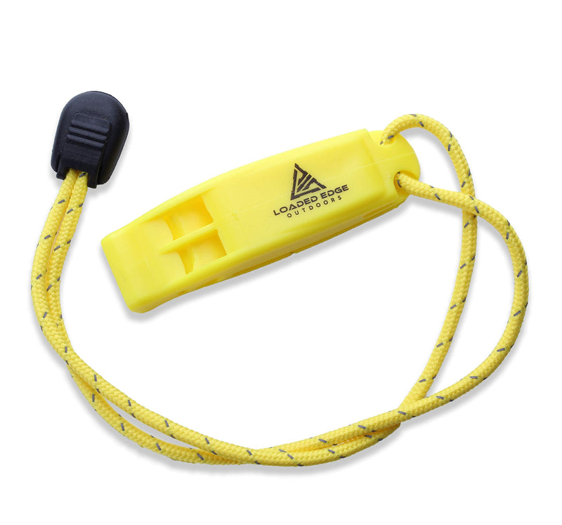 Safety Survival Whistle – Emergency Running Whistles with Lanyard (2 Pack) Green/Yellow - Extra Loud - Perfect for Hiking, Boating, Camping, Hunting, Biking & More – U.S. Veteran Owned Company - BeesActive Australia