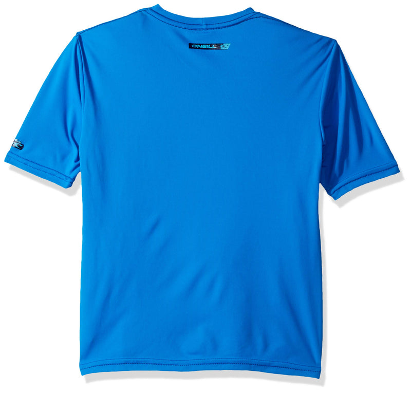 [AUSTRALIA] - O'Neill Wetsuits Kids' O'neill Youth Premium Skins UPF 50+ Short Sleeve Sun Shirt 8 Ocean 