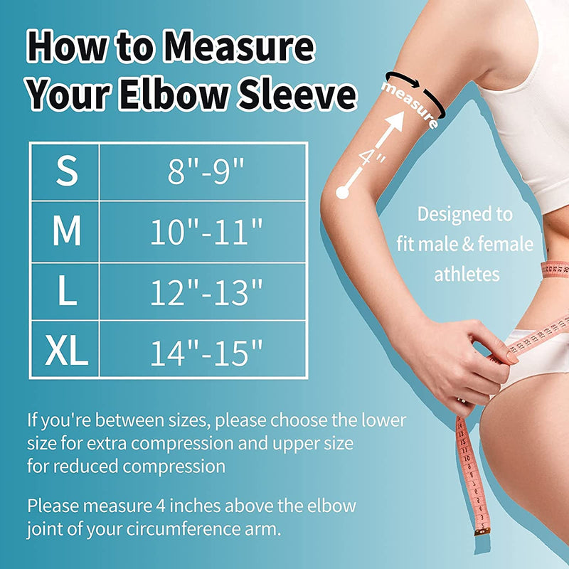 ABYON Professional Medical Grade Elbow Brace Compression Sleeve (1pcs)+Tennis Elbow Brace (2pcs),Elbow Support Gear for Sports or Daily Use to Reduce Elbow Pain and Tendonitis | Tennis Elbow | Golfer's Elbow | Arthritis for Men and Women Medium Black - BeesActive Australia