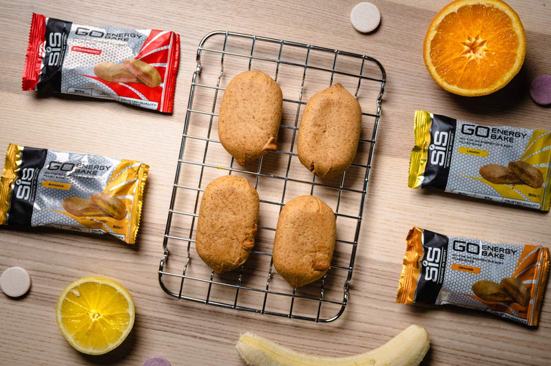 Science in Sport GO Energy Bakes, 30 g Carbs, High Carb Soft-filled Baked Energy Snack, Strawberry Flavour, 12 bars 1 count (Pack of 12) - BeesActive Australia