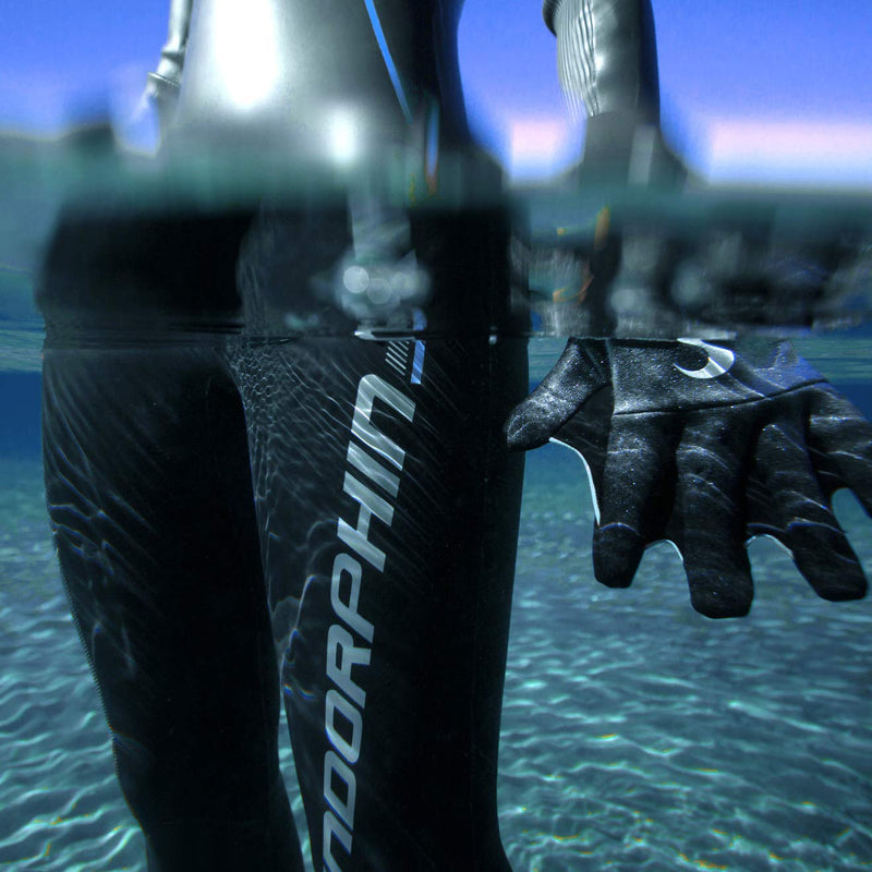 Synergy Neoprene Thermal Swim Gloves Medium Swim - Blue - BeesActive Australia