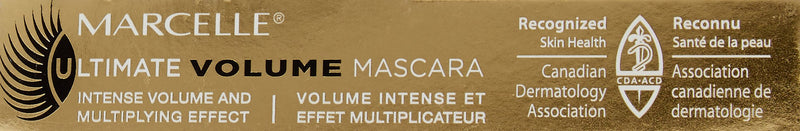 Marcelle Ultimate Volume Mascara, Black, 1 Tube - BeesActive Australia