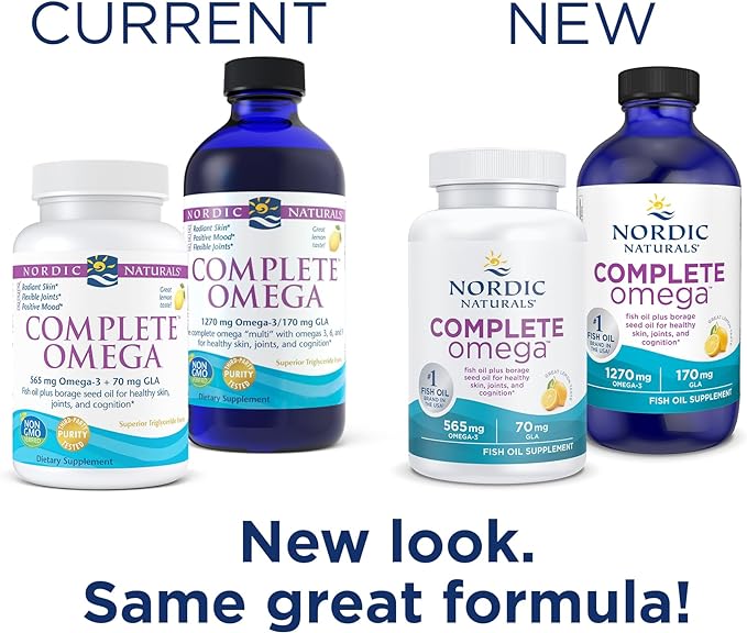 Complete Omega (Lemon) 60 soft capsules (shipped directly from overseas) - BeesActive Australia