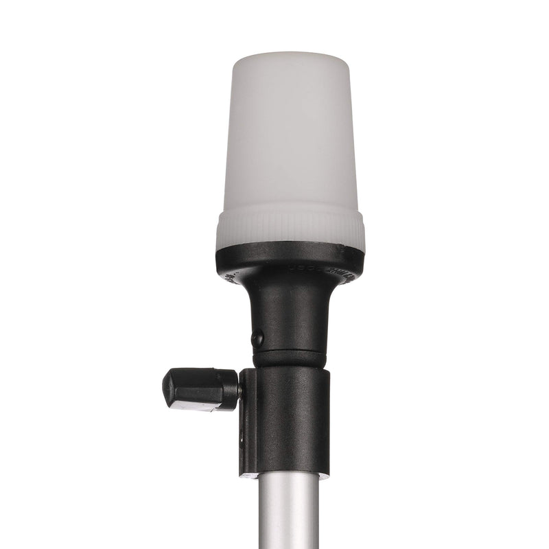[AUSTRALIA] - Attwood 5610-48-7 Telescoping Pole Light, All-Around Light, Height-Adjustable 26-42 inches, 2 Mile 360-Degree Visibility 