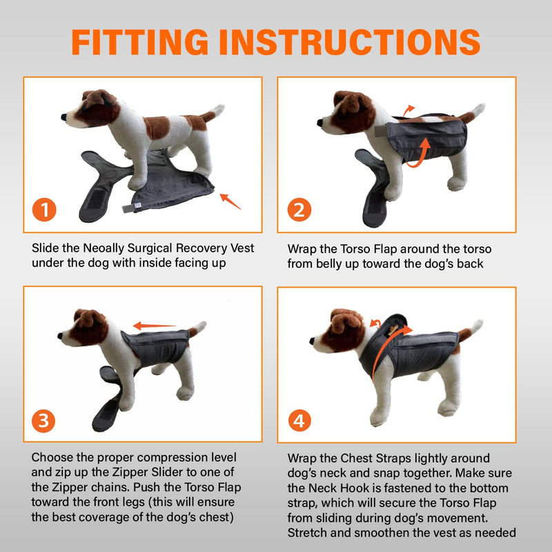 NeoAlly Upgraded Dog Surgical Recovery Suit Cone Alternative Onesie Post Surgery Wear Protects Abdominal Wounds and Skin Anti Licking, Aids Hot Spots, and Provides Anti Anxiety Relief Large - BeesActive Australia