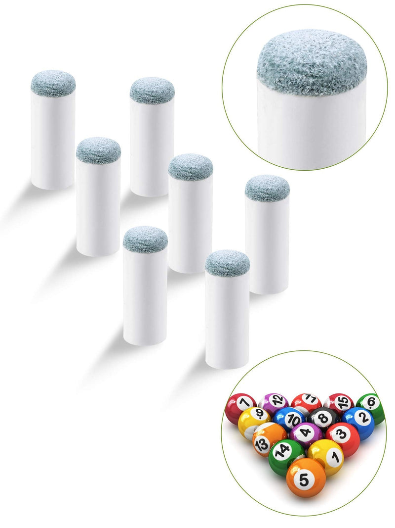 EBOOT 40 Slip On Pool Cue Tips Billiard Cue Tips Slip-On Cue Tip Replacement 4 sizes - BeesActive Australia