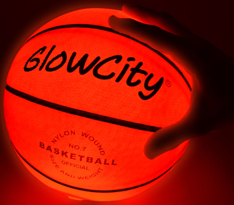 GlowCity Light Up Basketball-Uses Two High Bright LED's (Official Size and Weight) - BeesActive Australia