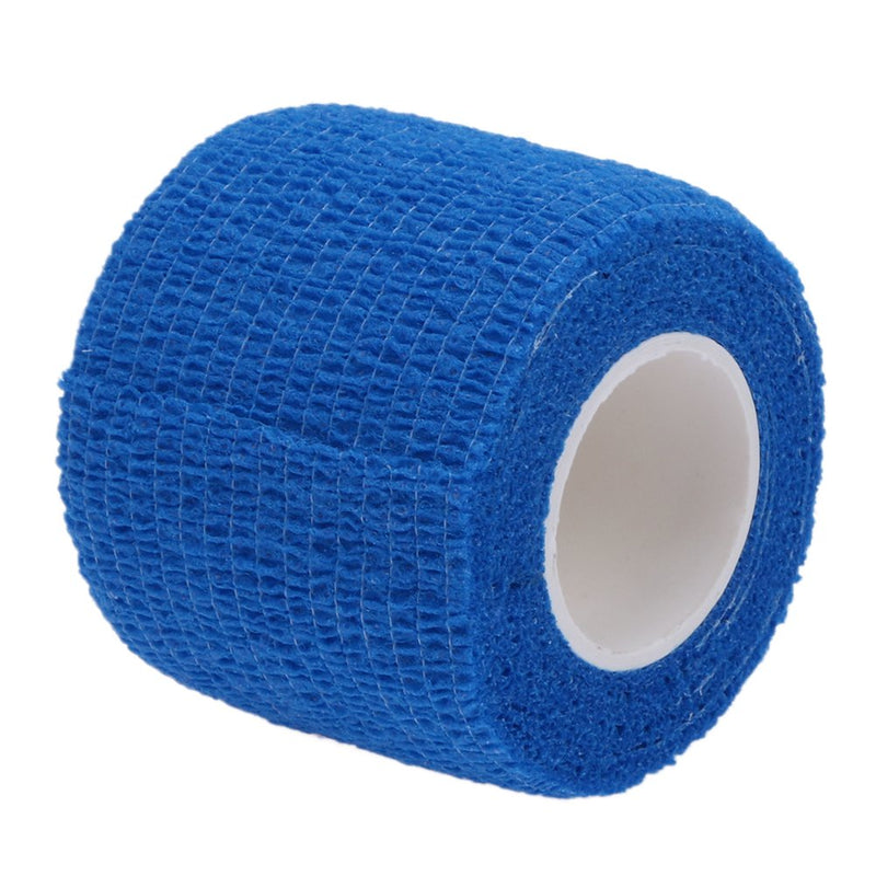 GooGou Self Adherent Wrap Bandages Self Adhering Cohesive Tape Elastic Athletic Sports Tape for Sports Sprain Swelling and Soreness on Wrist and Ankle 8PCS 2 in X 14.7 ft (Blue) Blue - BeesActive Australia