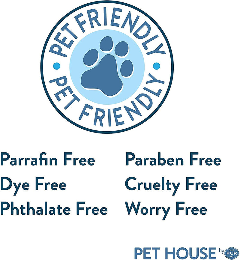 One Fur All 100% Natural Soy Wax Melts, Pack of 2 by Pet House – Long Lasting Pet Odor Eliminating Wax Melts Non-Toxic, Dye-Free Unique, Made in USA Vanilla Sandalwood 2 Pack - BeesActive Australia