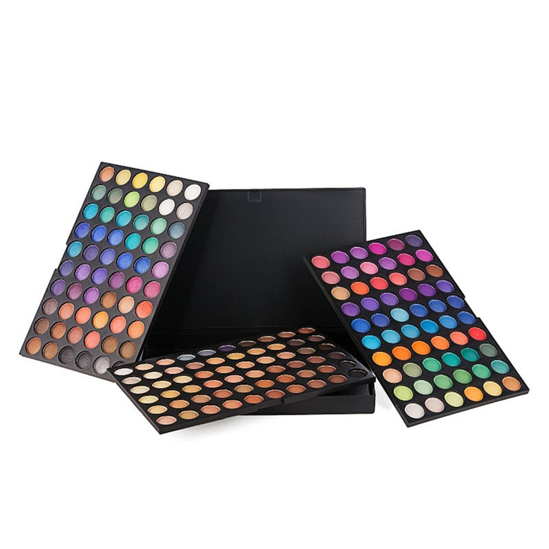 FantasyDay Professional Hightlight Eyeshadow Palette Makeup Contouring Kit - 180 Colours Highly Pigmented Nudes Warm Natural Matte Shimmer Cosmetic Eye Shadows Pallet Powder Palette 180 Colours Eyeshadow - BeesActive Australia