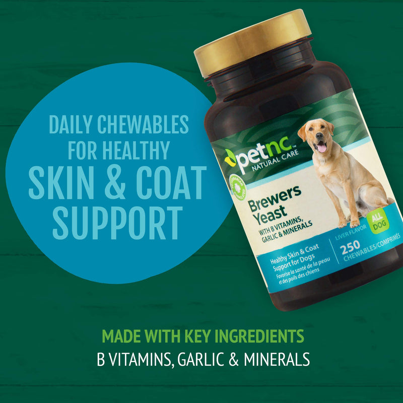 PetNC Natural Care Brewers Yeast 250 Count - BeesActive Australia